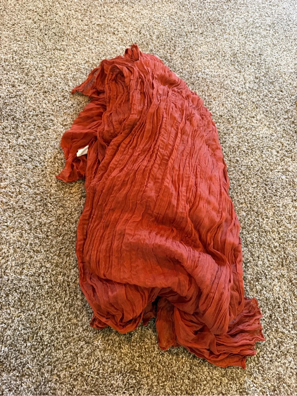 Terracotta (Rust) 10ft Gauze Cheesecloth